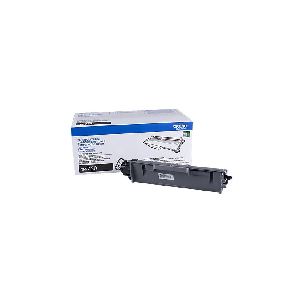 Brother Genuine High-yield Black Printer Toner Cartridge; TN7502PK