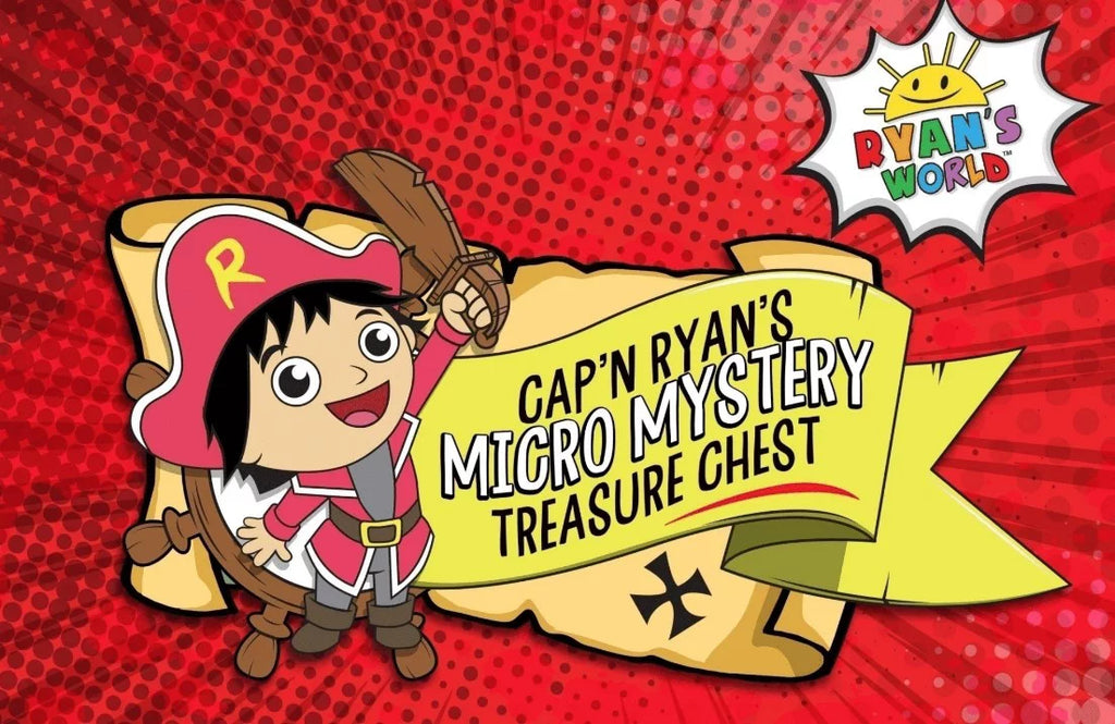Ryans World Cap`n Ryan`s Micro Mystery Treasure Chest Toy