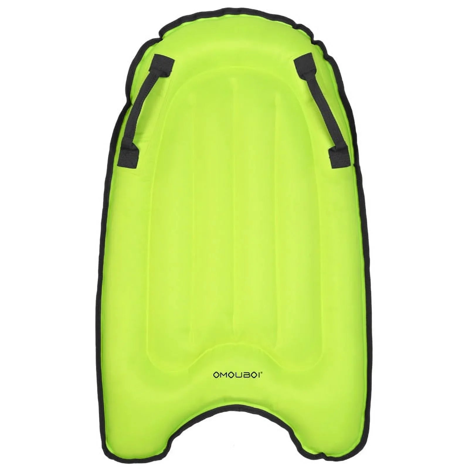 OMOUBOI Inflatable Board for Beach Portable Bodyboard with Handle Lightweight Soft Surfboards Mini Pool Floats Boards Inflatable Wave Body Boards for Sport;Surfing; Swimming; Fun-Green