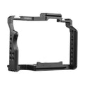 Andoer 2 Camera Cage; Aluminum Alloy Video Cage with Dual Cold Shoe Mounts; Sony A7R III/ A7R II/ A7S II Compatibility