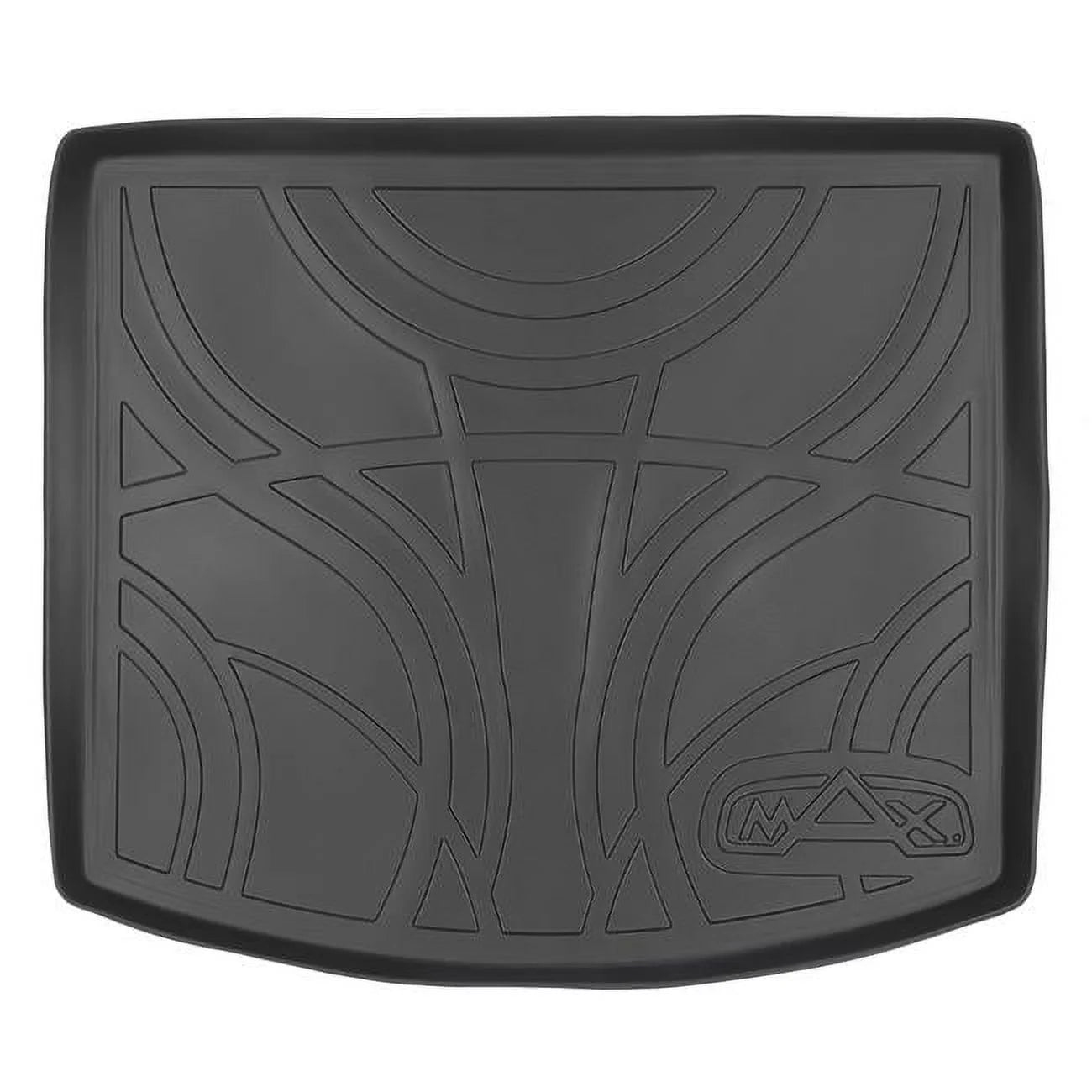 All Weather Custom Fit Trunk Floor Mat Cargo Liner for 2013-2016 Mazda CX-5; Black