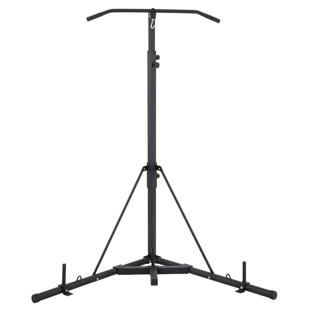 BENTISM Free Standing Foldable Boxing Bag & Chin Pull Up Bar Stand Punching Bracket